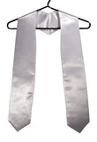 echarpe-de-diplome-blanc-universitaire-satine-cravate-gospel