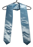 echarpe-de-diplome-bleu-ciel-universitaire-satine-cravate-gospel
