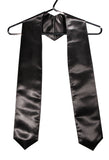 echarpe-de-diplome-noir-universitaire-satine-cravate-gospel