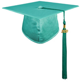 maison-du-diplome-honorys-mortier-coiffe-toque-de-diplome-vert-emeraude-satine-brillant-laureat-universitaire-diplomissimo-2021-pompon-cordon