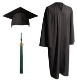 toque-de-diplome-toge-robe-universitaire-mate-pompon-vert-foret-mortier-coiffe-de-remise-de-diplome-annee-2020