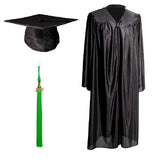 toque-de-diplome-toge-robe-universitaire-satine-pompon-vert-pomme-mortier-coiffe-de-remise-de-diplome-annee-2020