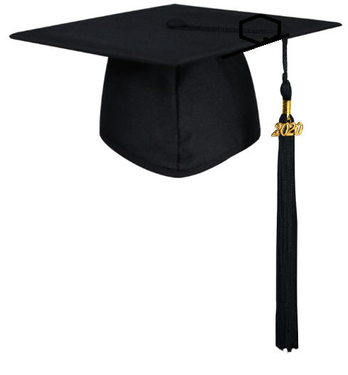 toque-de-diplome-coiffe-de-diplome-chapeau-de-remise-de-diplome-mortier-chapeau-universitaire-mate-pompon-noir-remise-de-diplome-annee-2020-toque-et-toge