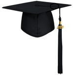 toque-de-diplome-coiffe-mortier-chapeau-universitaire-mate-pompon-noir-remise-de-diplome-annee-2020