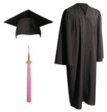 toque-de-diplome-toge-robe-universitaire-mate-pompon-rose-mortier-coiffe-de-remise-de-diplome-annee-2020